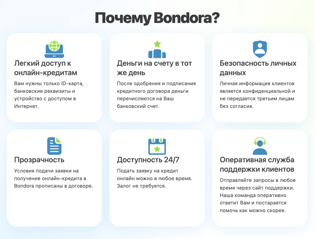 Почему Bondora?