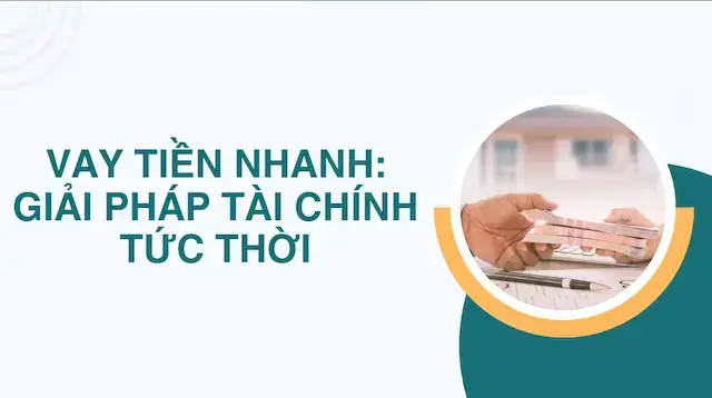 cầm tiền nhanh? hãy vay nhanh online